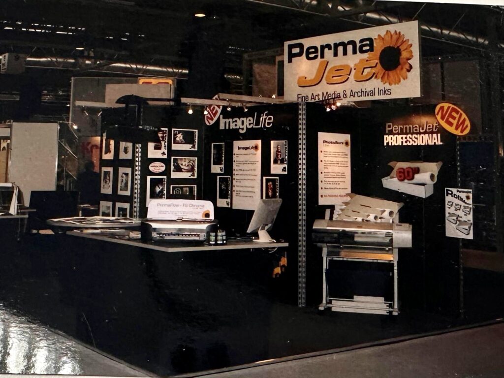 PermaJet's first PhotoKina set up