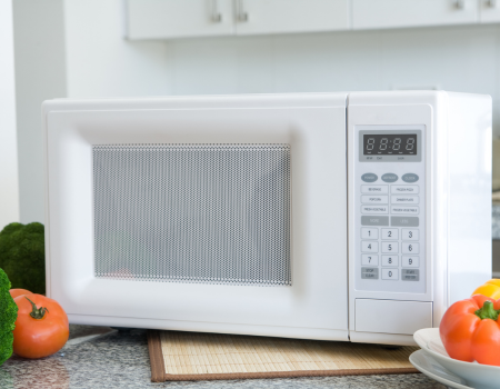 Image of a microwave