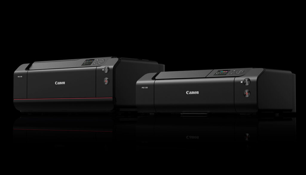 Canon PRO-1000 and PRO-300 printers