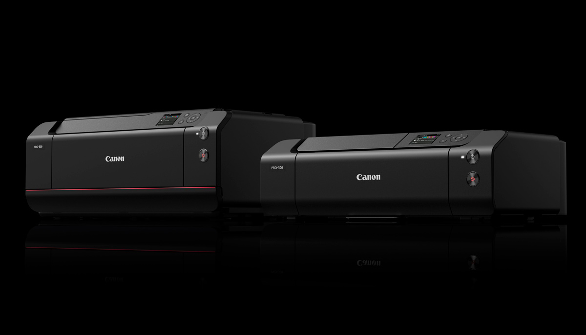 Canon PRO-1000 printer and PRO-300 printer